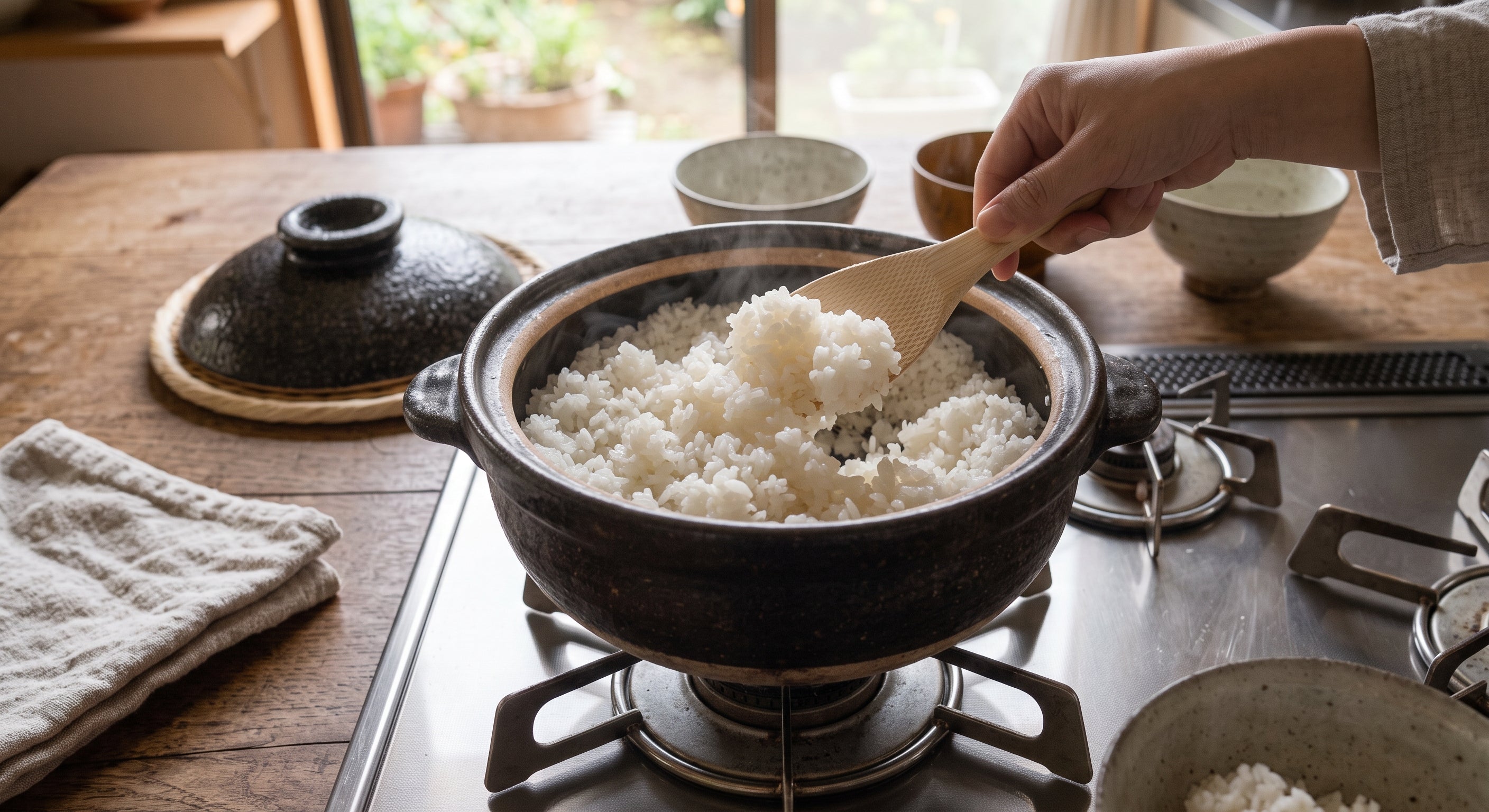 How to Cook Rice in a Donabe (Japanese Clay Pot): A Beginner’s Guide
