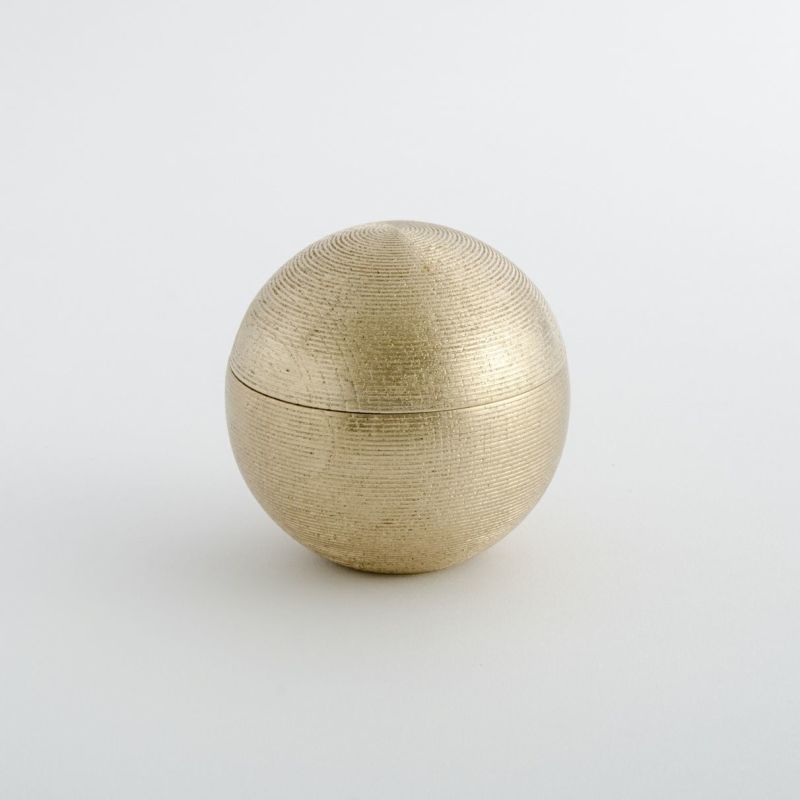 Senjiki ball-shaped small item case, large (Kuon color)