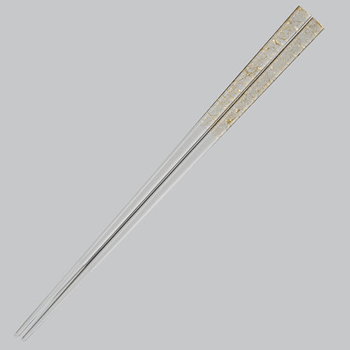 Gold chopsticks Silver chopsticks Clear chopsticks (gold thread)