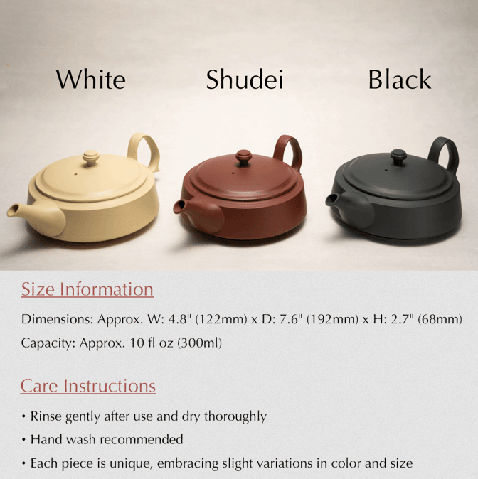 TAKASUKE TEAPOT BLACK
