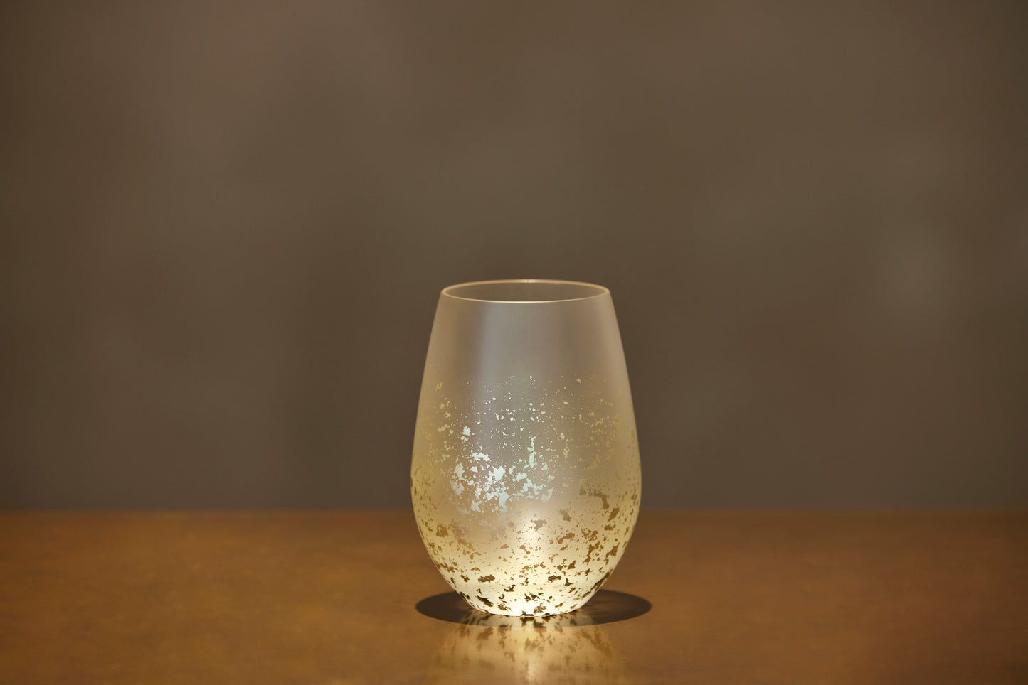 Stardust Akari Water Glass (Champagne Gold)