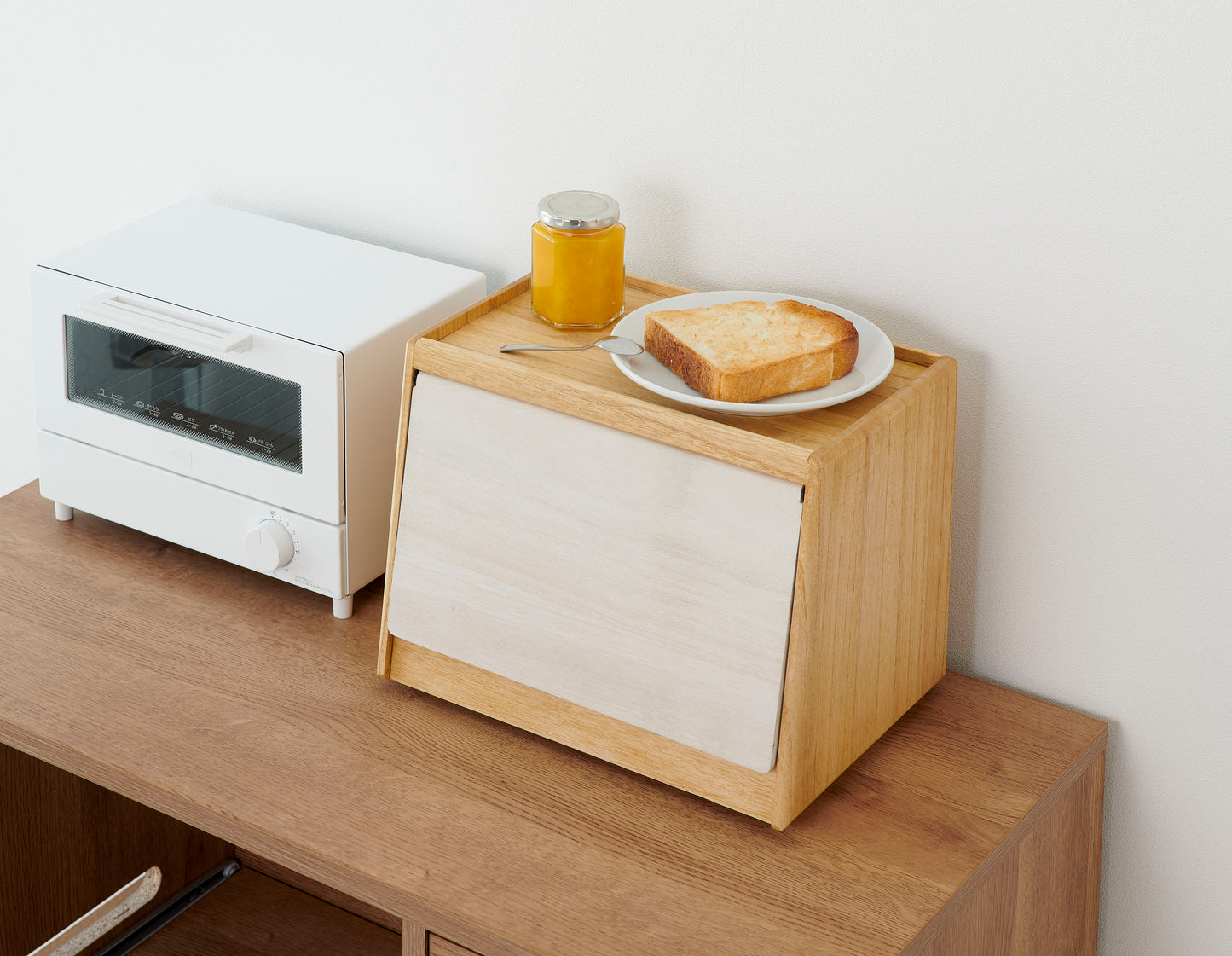 Kirisai Paulownia wood bread bin