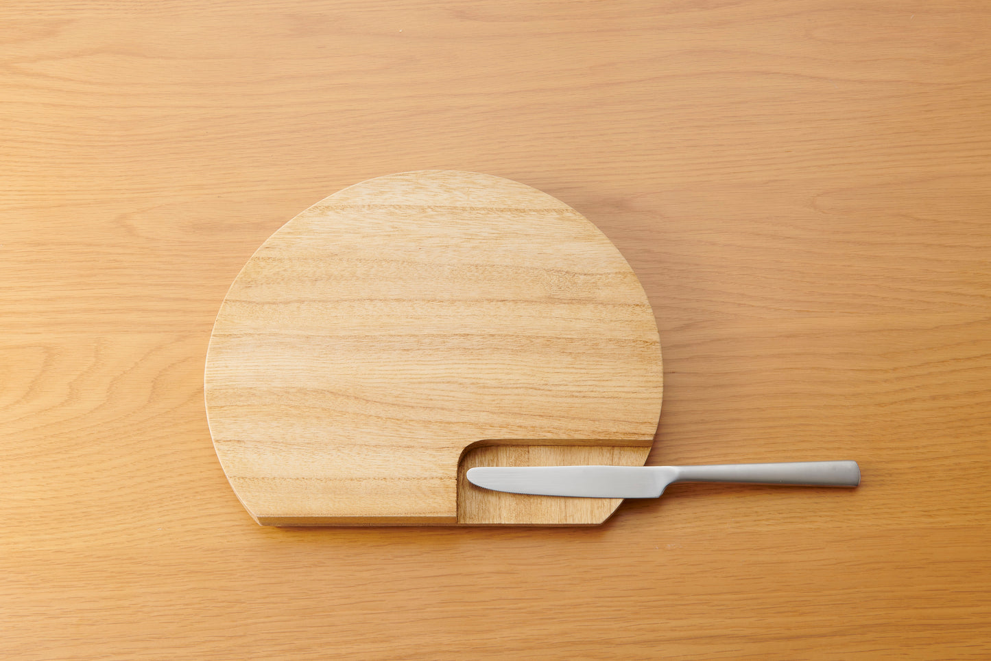 Kirisai Paulownia Wood Cutting Plate, Round