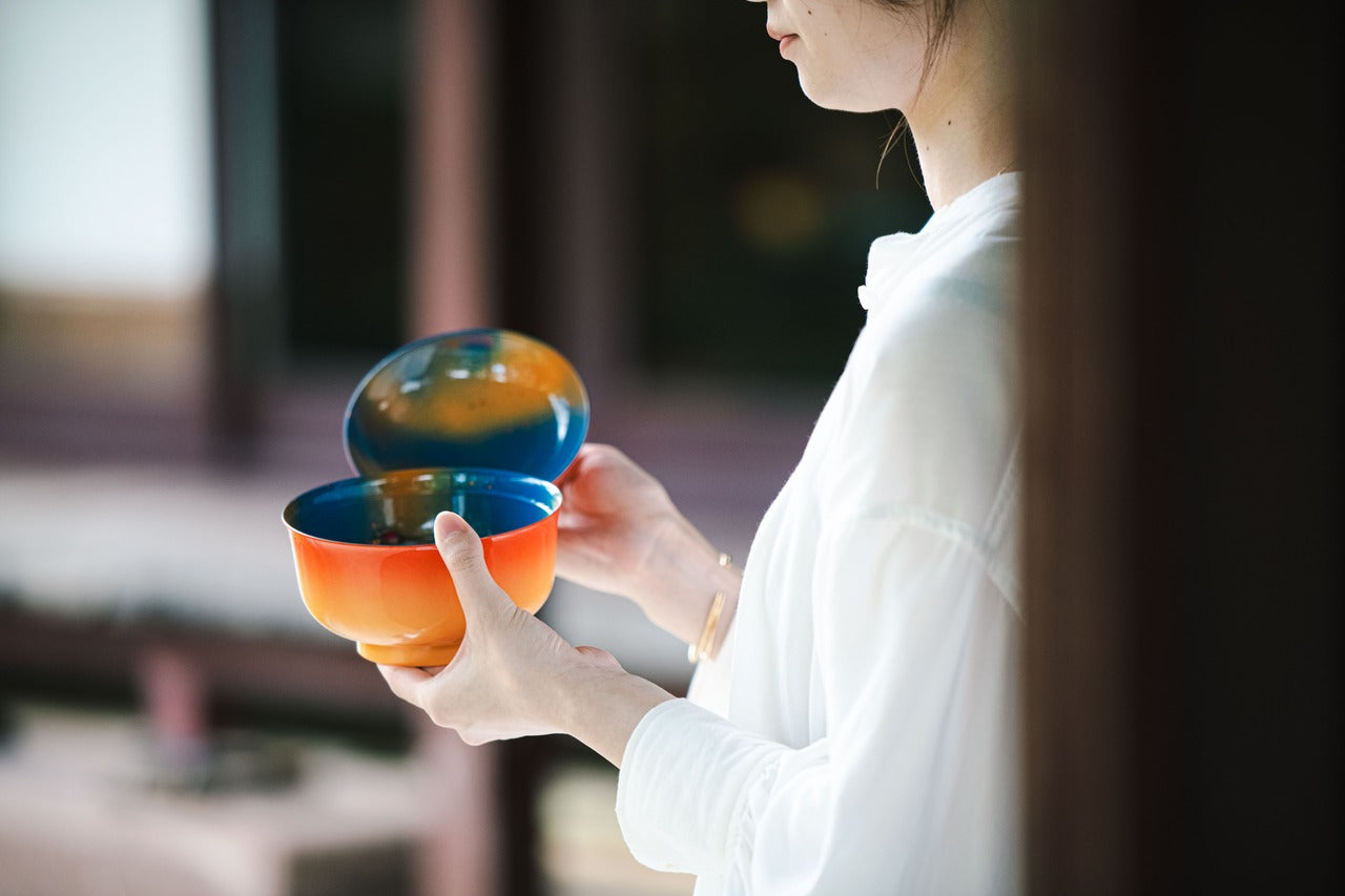 iroikoi 4.6蓋付多様椀 晩夏