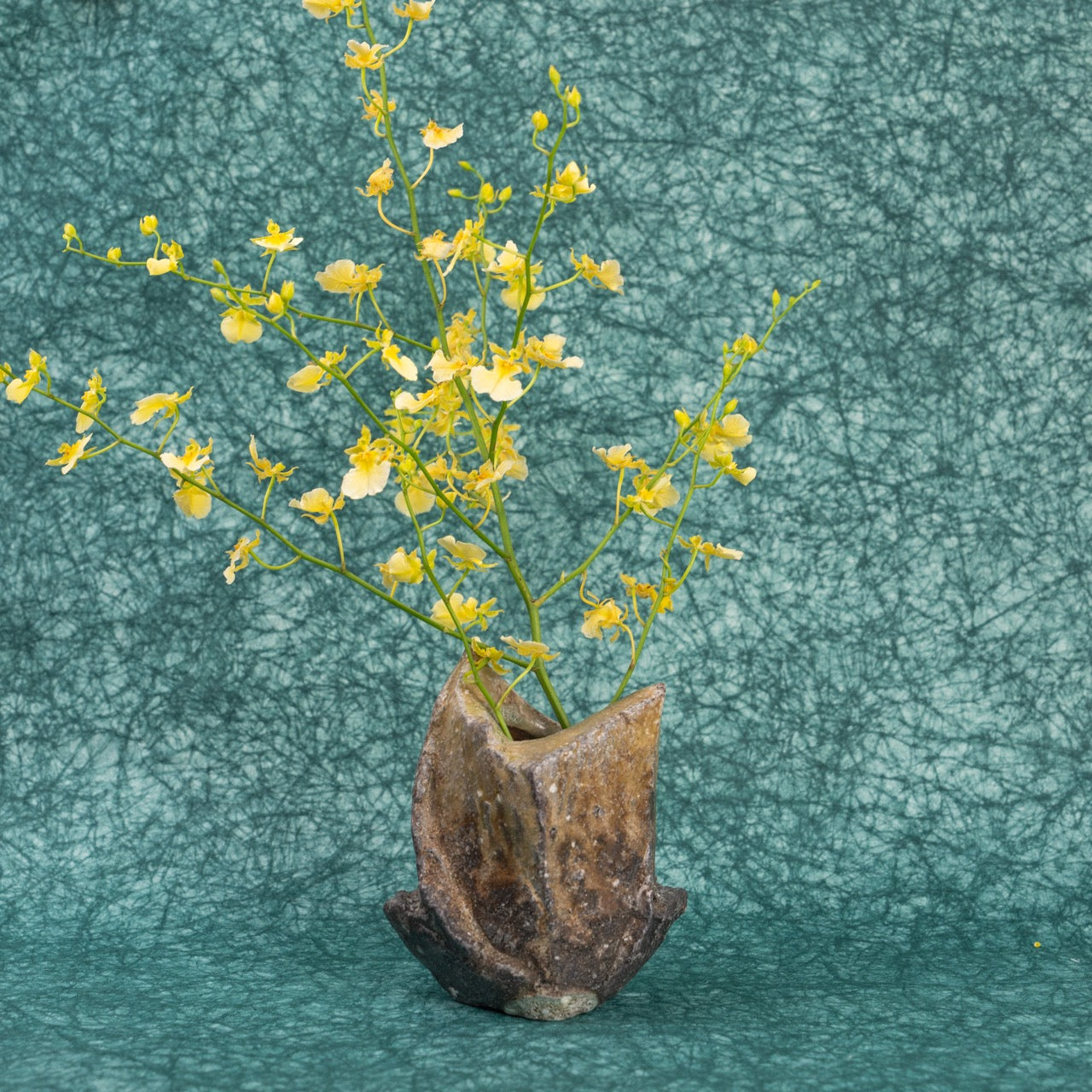 【新 学】034_伊賀 鎬花器