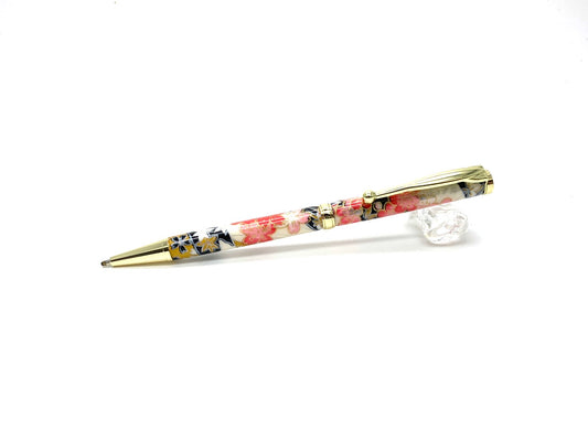 04 美濃和紙Pen/曙桜・白紺