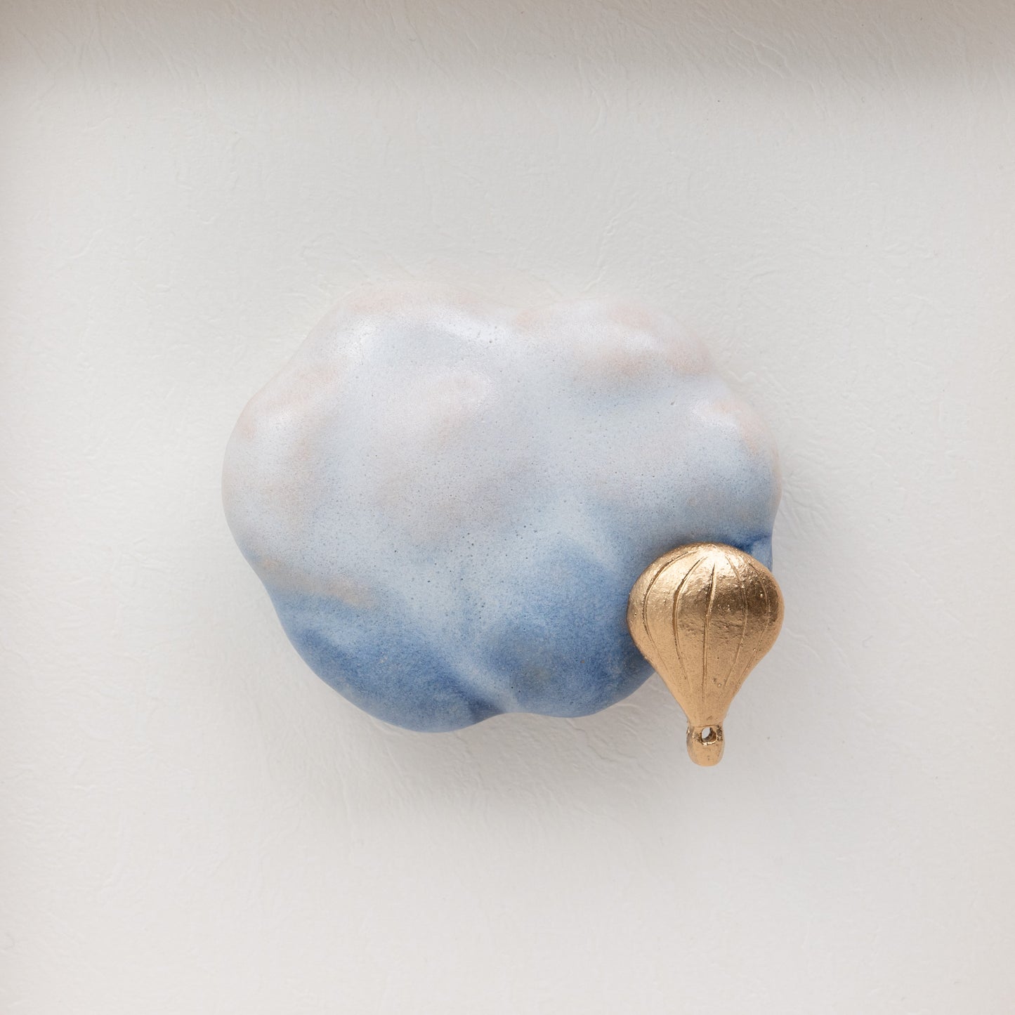 【伴 善雄】07_額装「 Baloon 」(White)