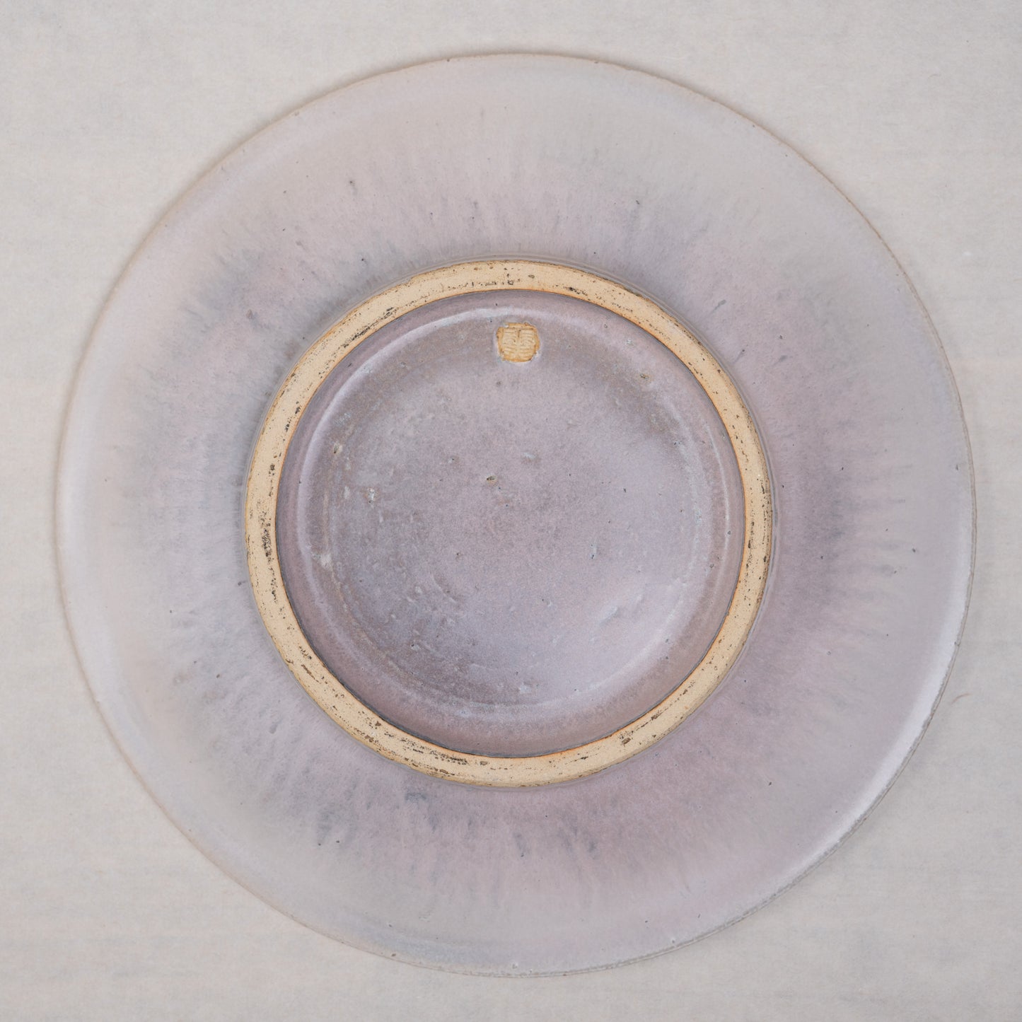 【伴 善雄】01_削白釉8寸鉢