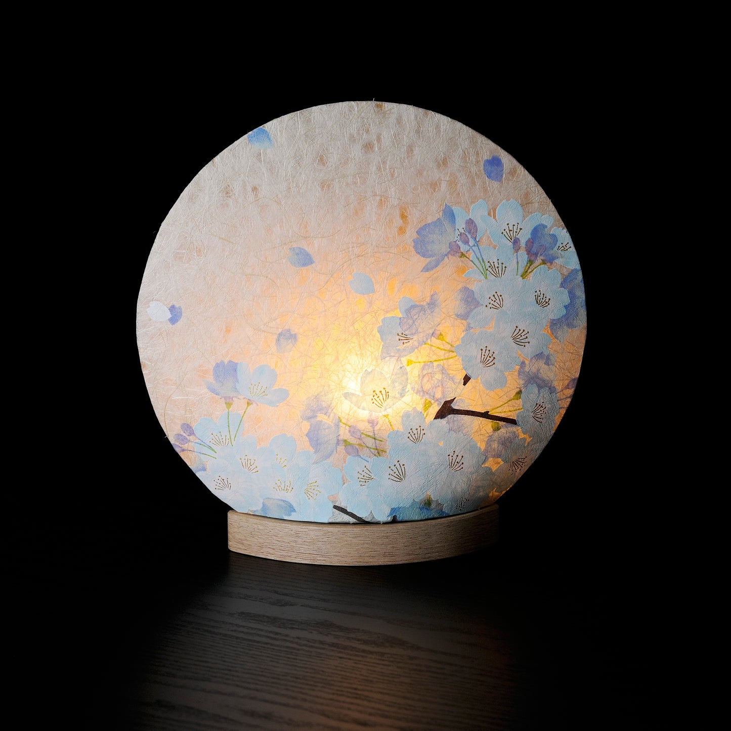 丸型照明 至高の桜ブルー