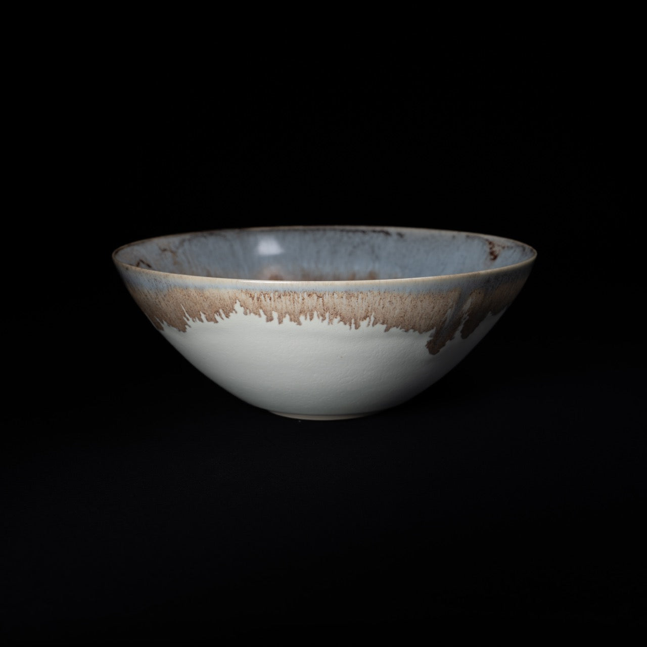 【宮下 将太】69_bowl -melty sepia blue- L