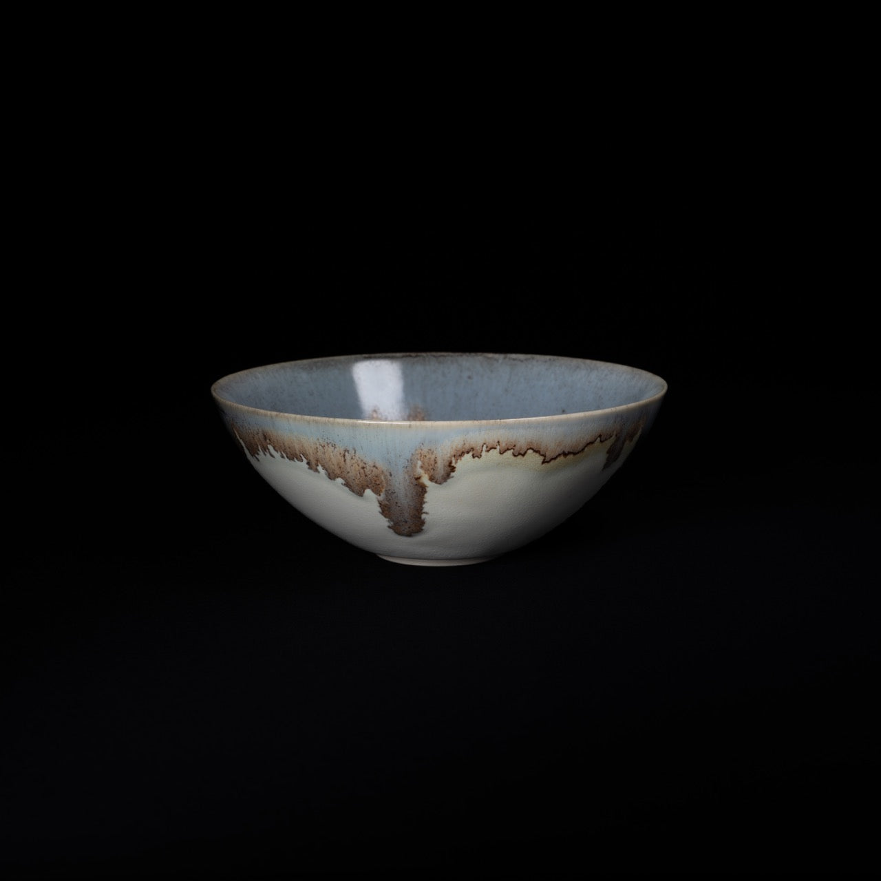 【宮下 将太】68_bowl -melty sepia blue- S