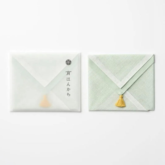 育 はんかち　白