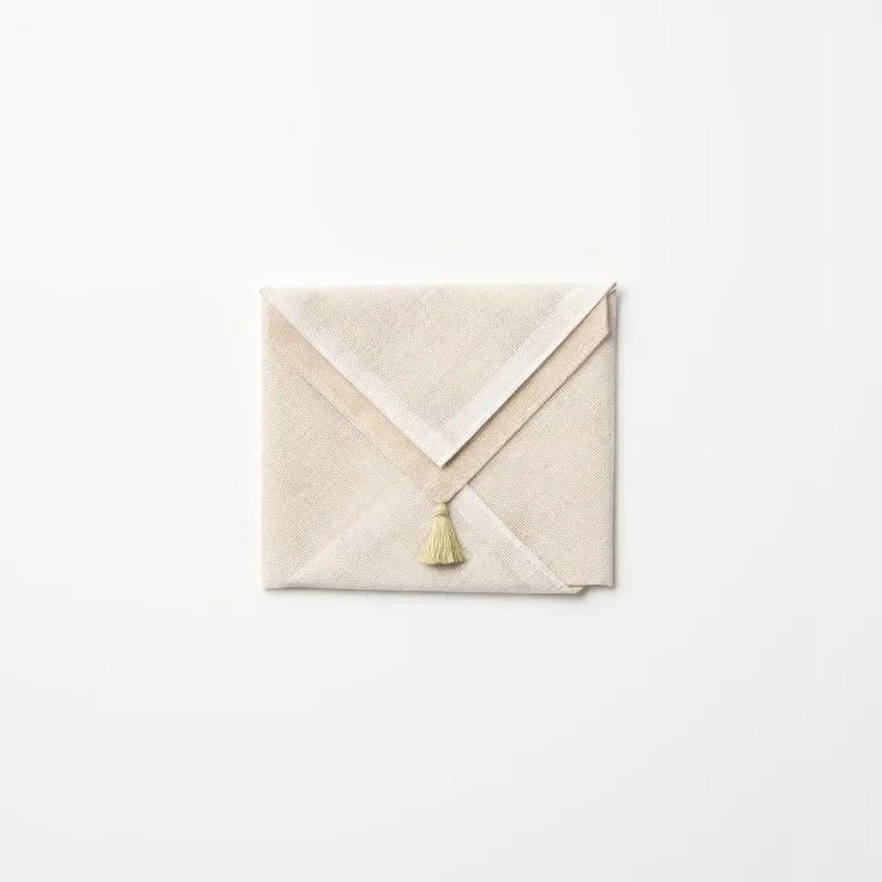 育 はんかち　3枚セット 志　紫・生成り・銀