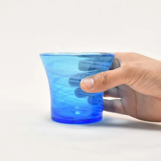 08 Umi no Awa V-Shaped Rock Glass