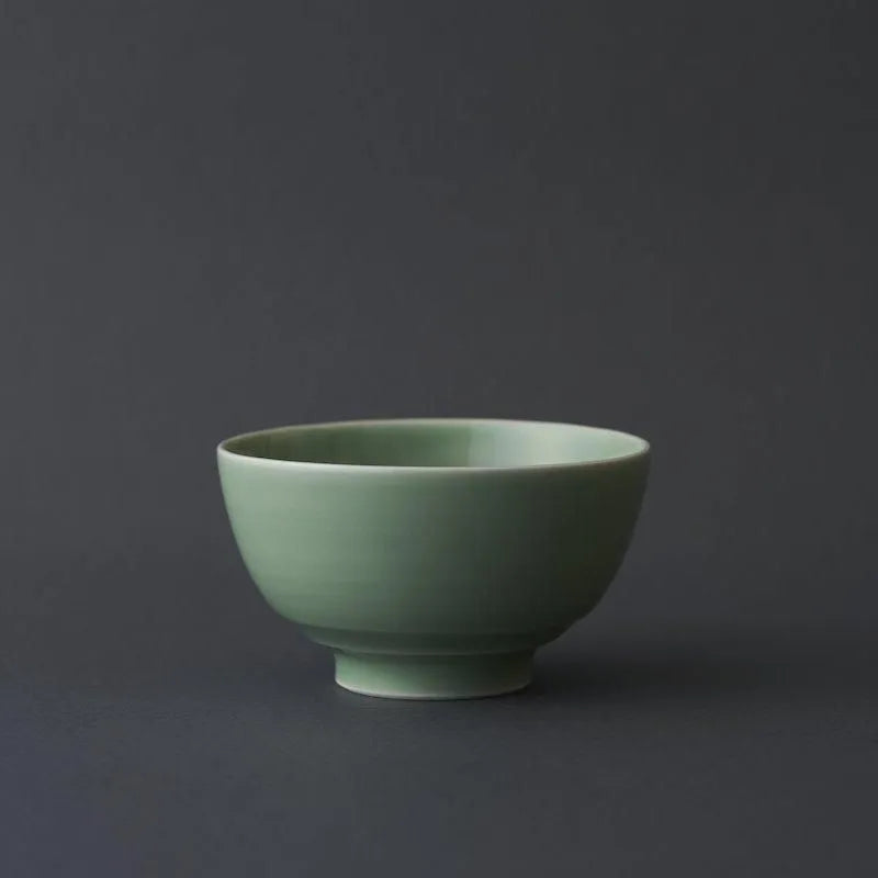 姫茶碗　青磁　緑