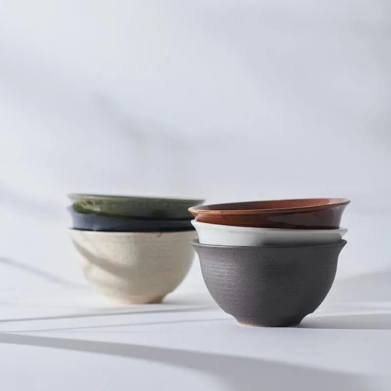 Shigaraki Rice Bowl, Beidoro Glaze