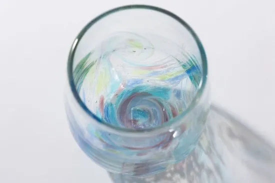 25 Whirlpool Tall Drop Glass (4 Colors)