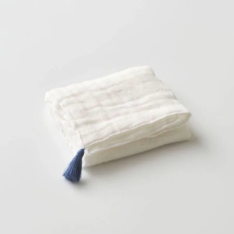 Ikue Handkerchief Premium 5-Piece Set in Paulownia Box, Wish Fulfillment