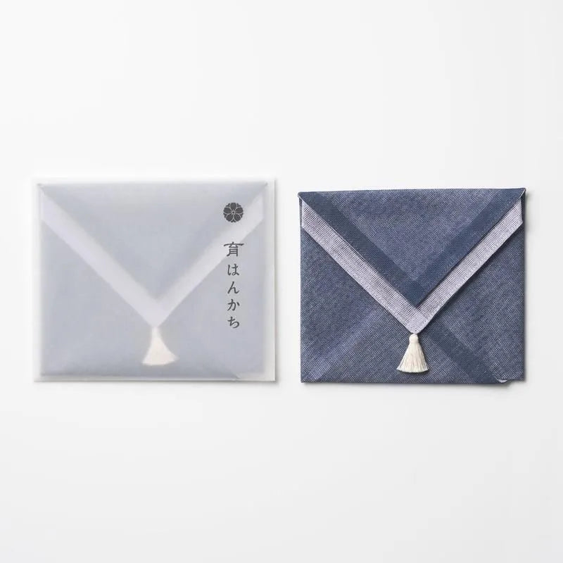 Ikue Handkerchief Navy Blue