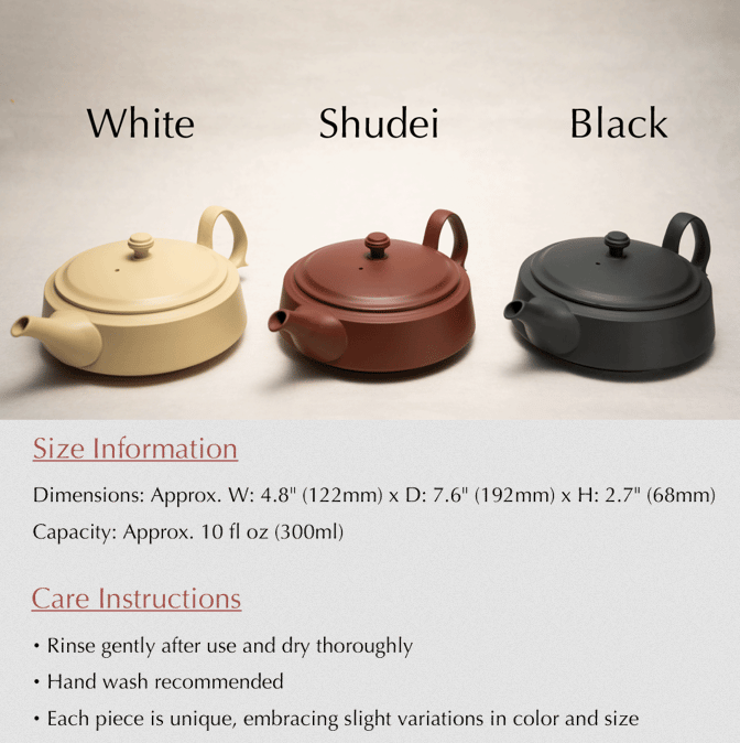 TAKASUKE TEAPOT WHITE