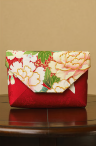 Traditional "Sukiya" Clutch (Red)