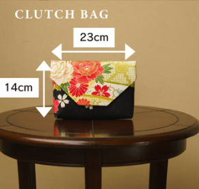 Traditional "Sukiya" Clutch (Blue)