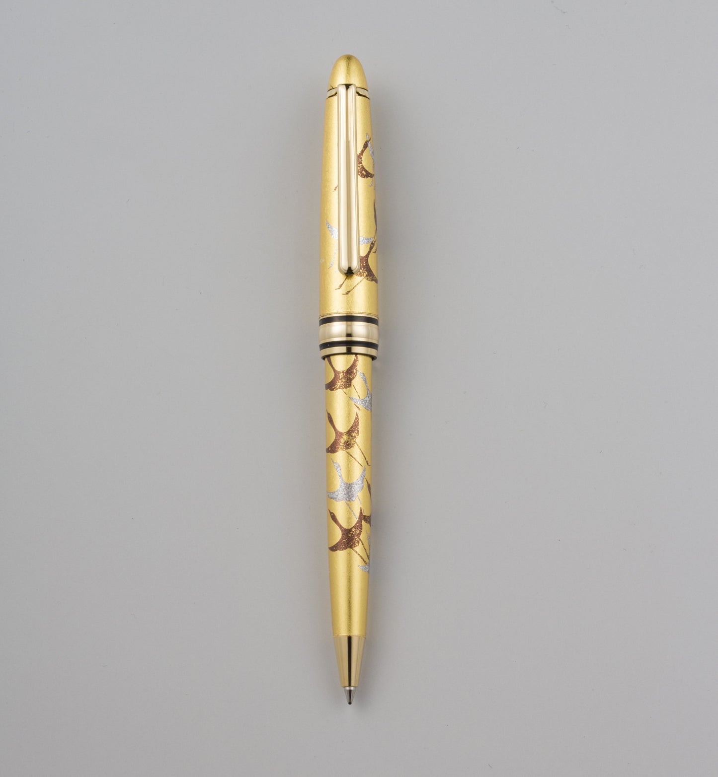 Makie Ballpoint Pen: Thousand Cranes (Gold)