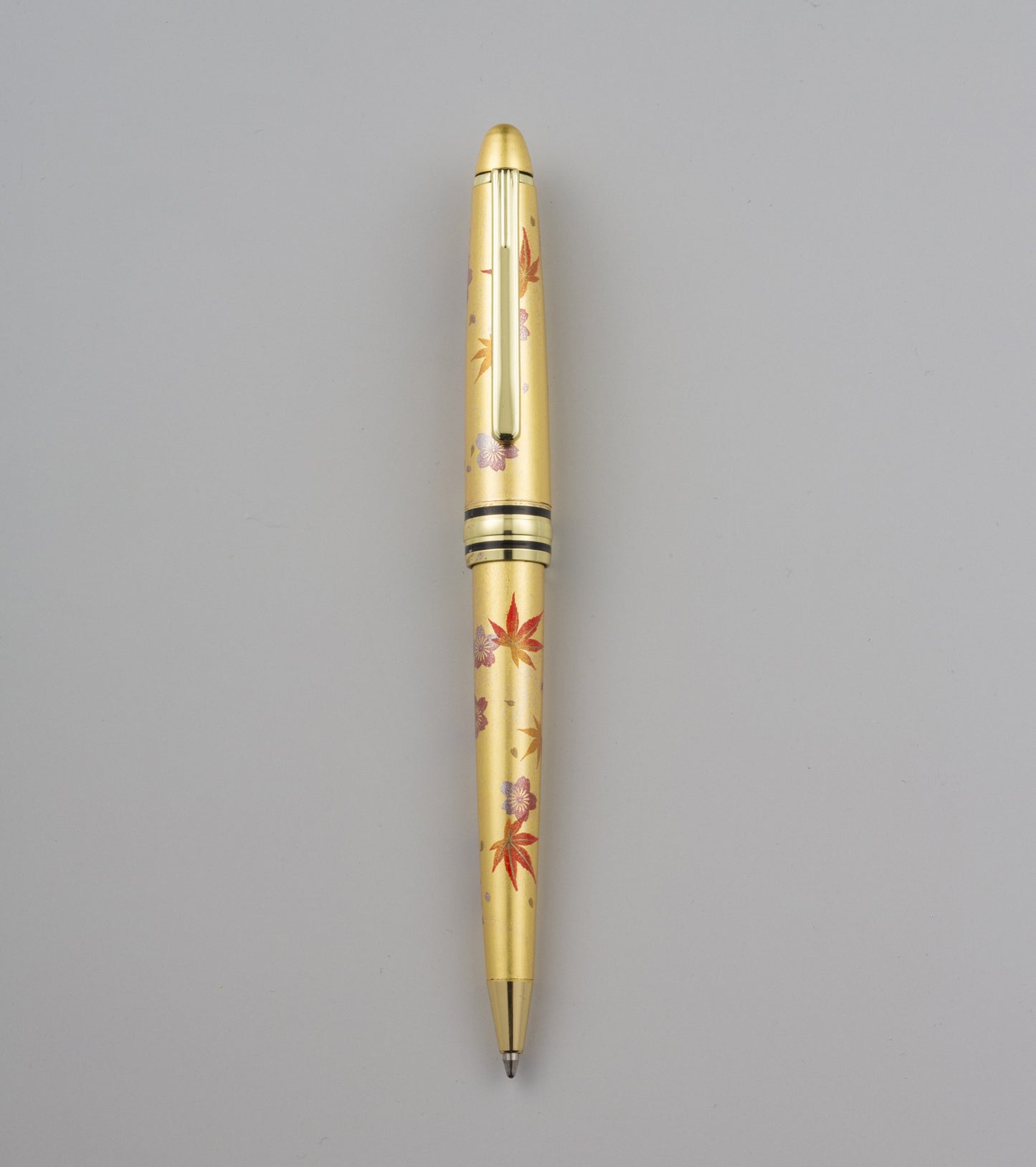 Makie Ballpoint Pen: Spring and Autumn Flow (Gold)