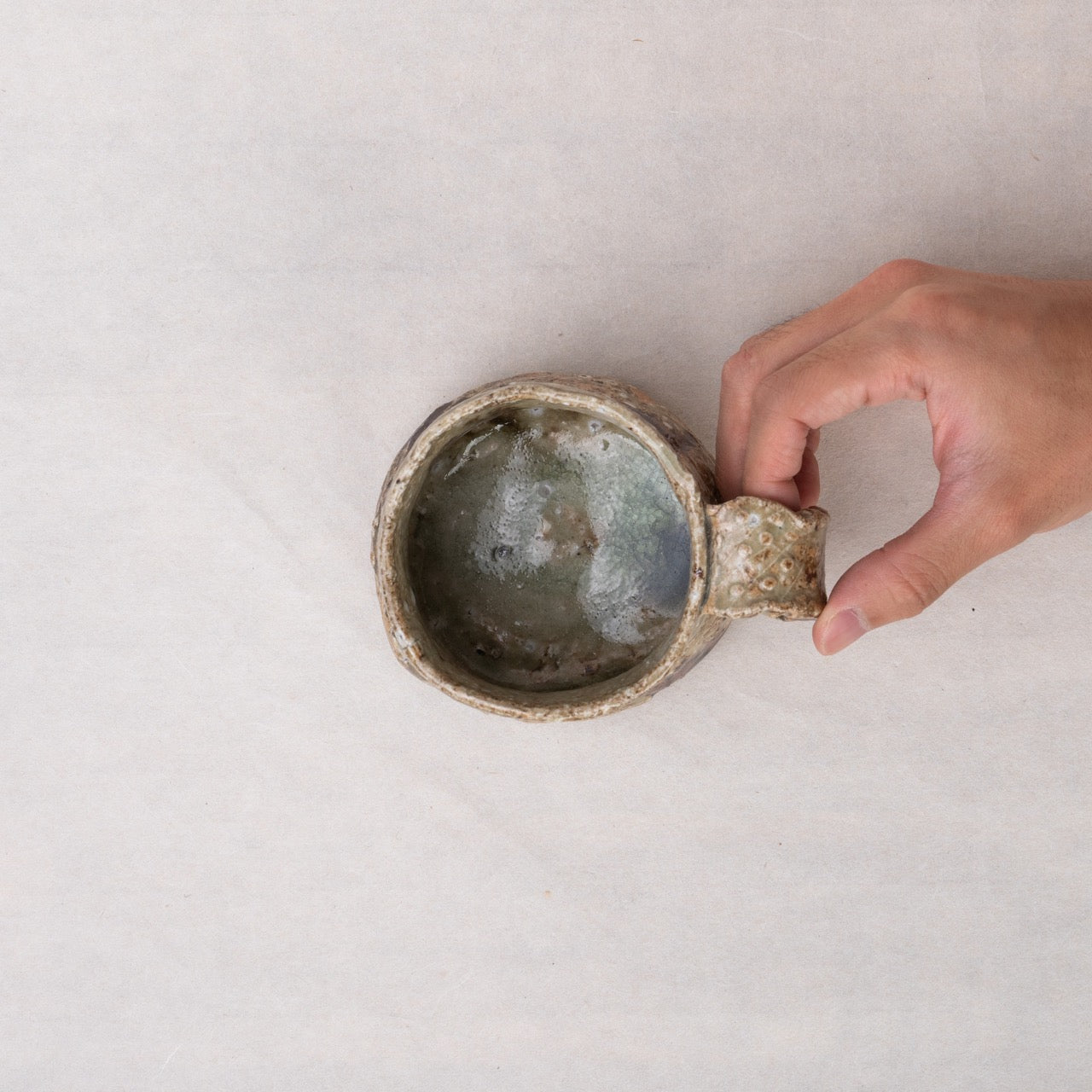 [Fukushima Shinya] 026_Ash glaze mug 