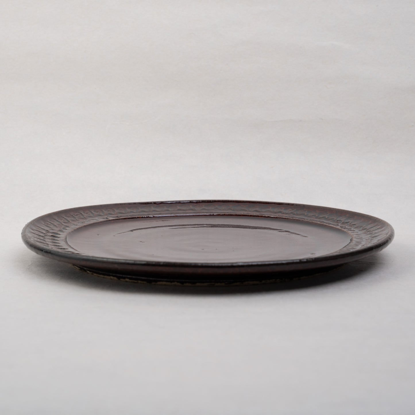 [Hiroko Ban] 25_Printed 8-inch plate (candy glaze) 