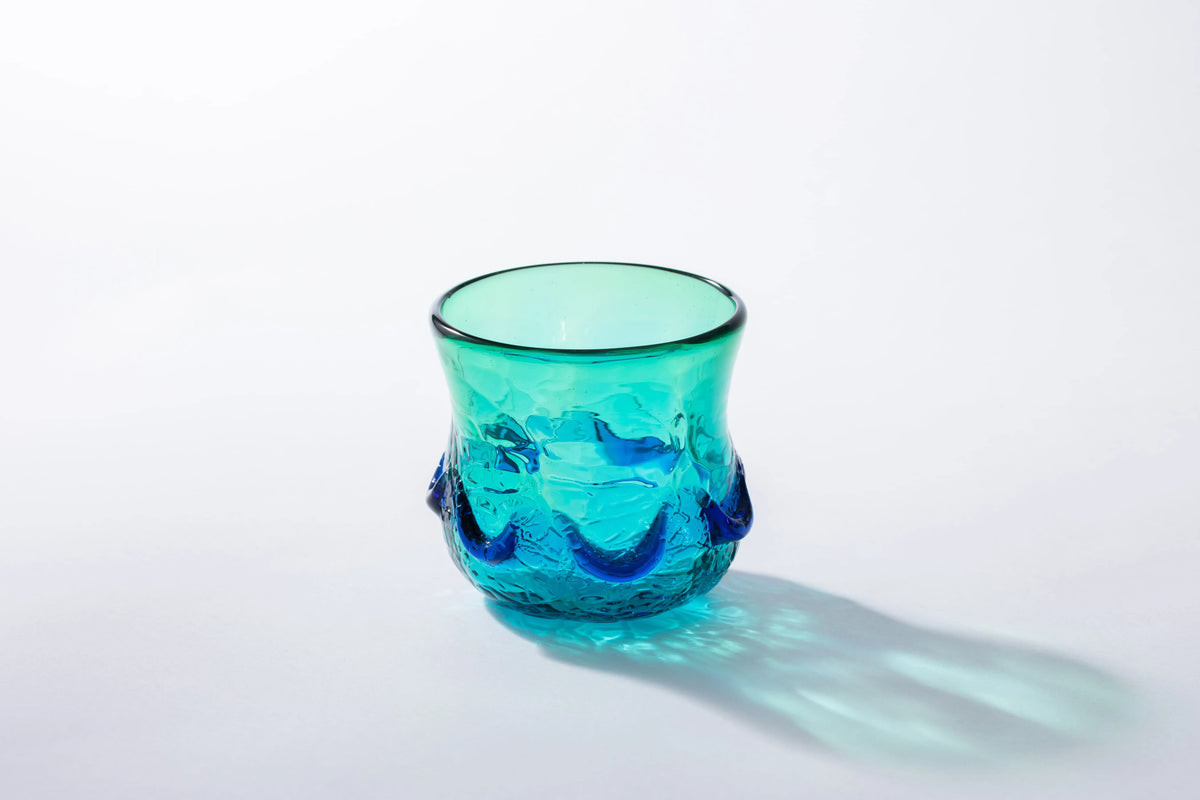 16 Irabuchaa Round Glass (Ice Cut)