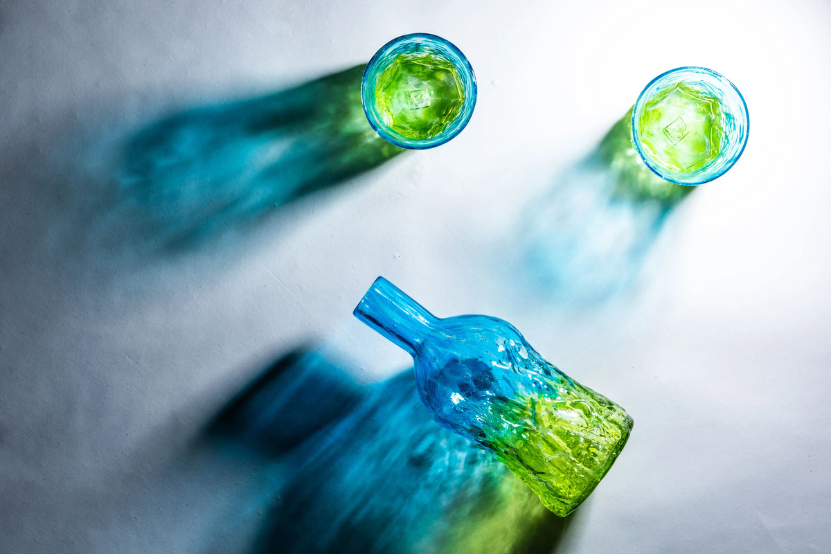 30 Onna Blue Glass
