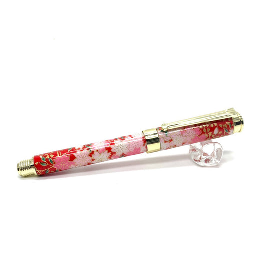 12 美濃和紙万年筆/しだれ桜