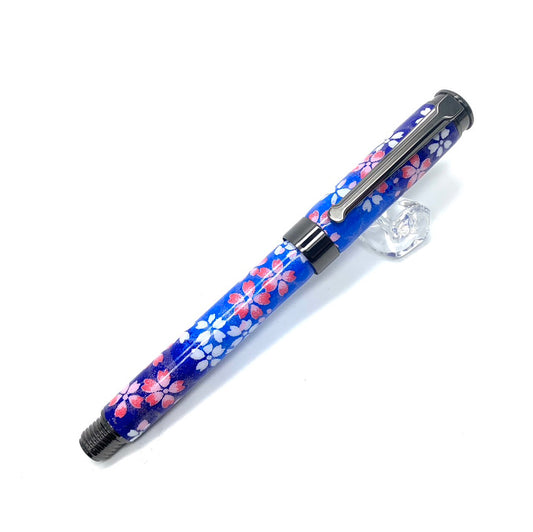 09 美濃和紙万年筆/夜桜
