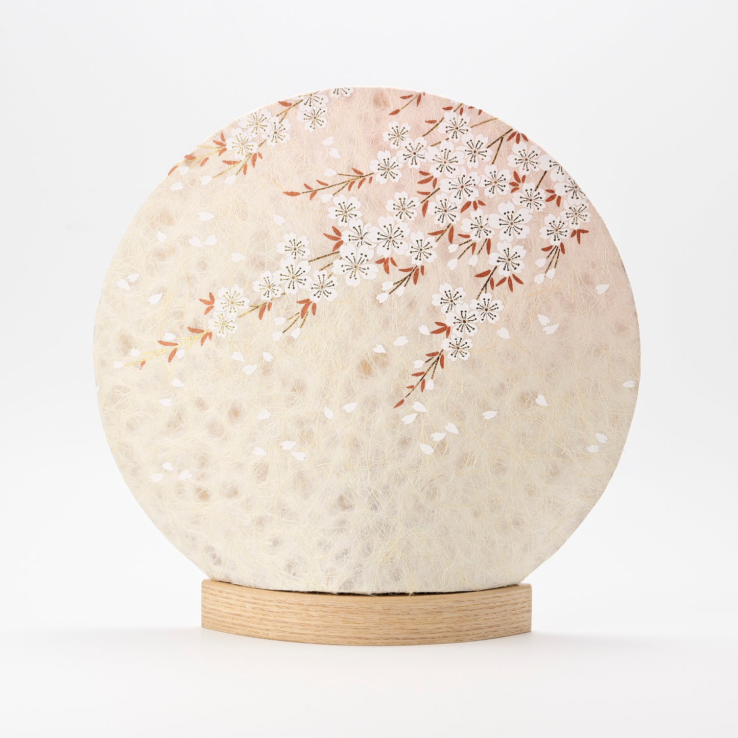 丸型照明　しだれ桜ピンク