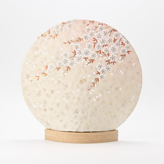 丸型照明　しだれ桜ピンク