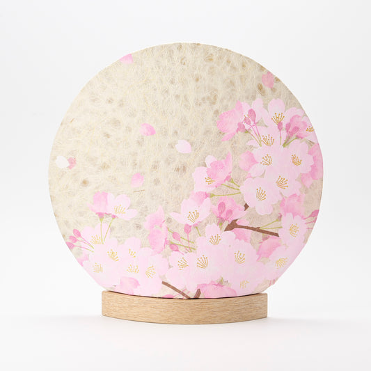 丸型照明　至高の桜ピンク