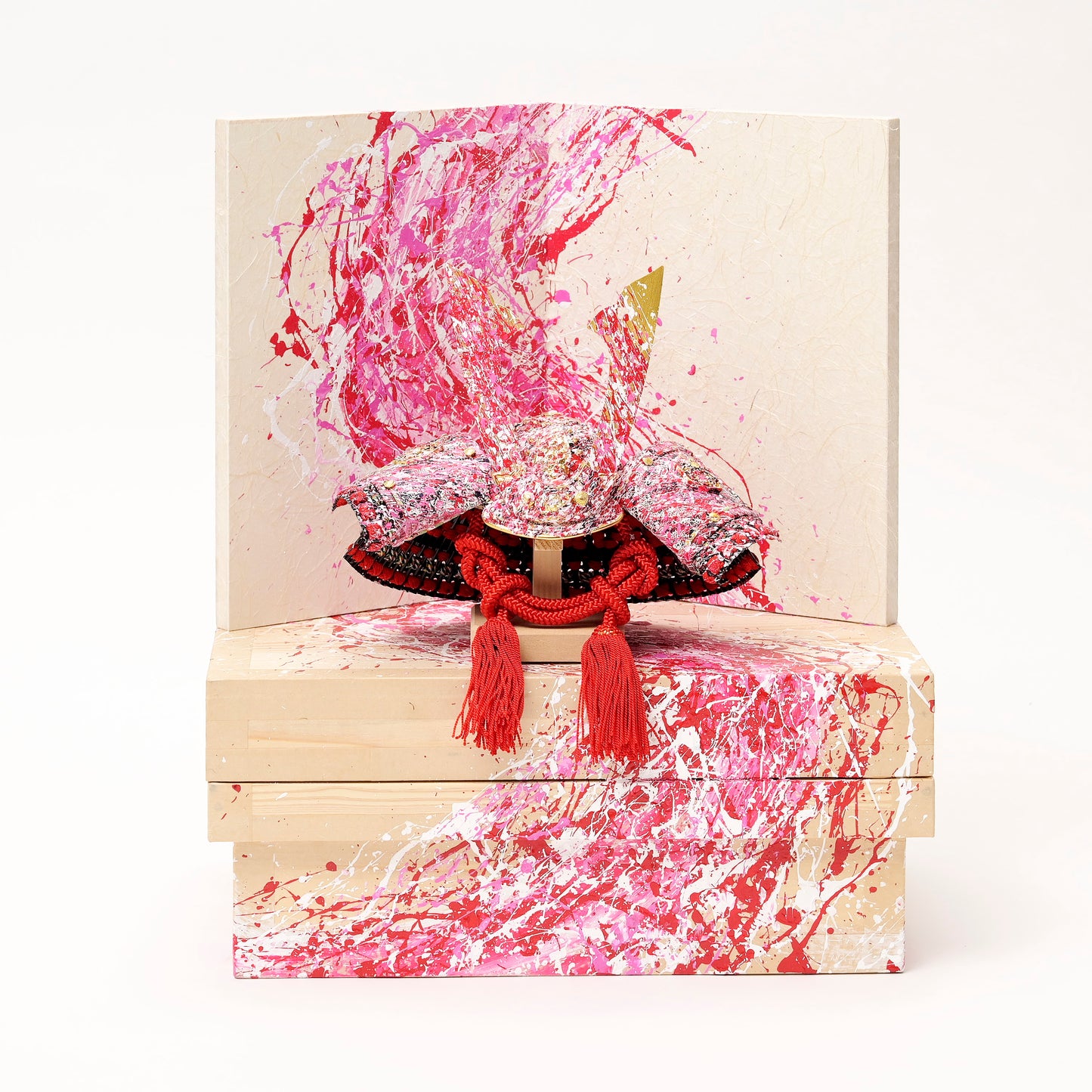 シブキ兜　《珠玉》