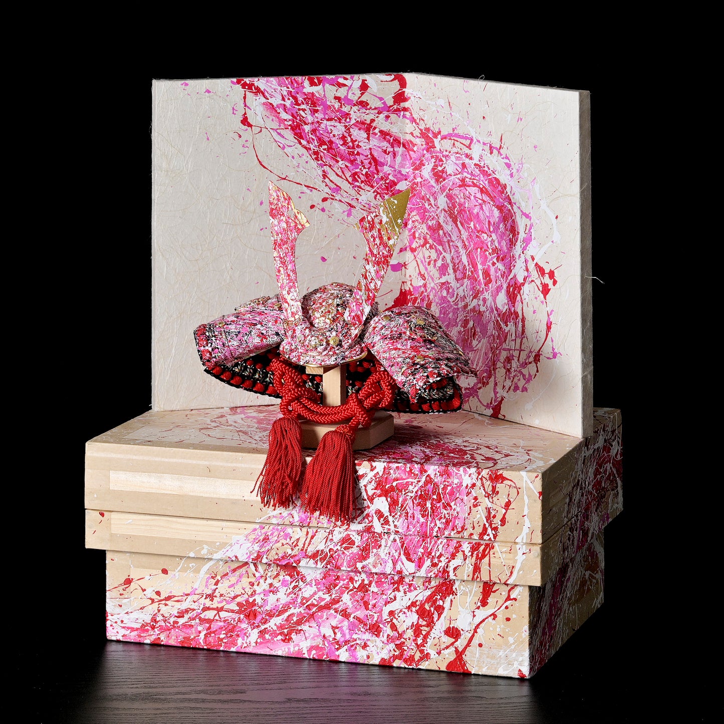 シブキ兜　《珠玉》