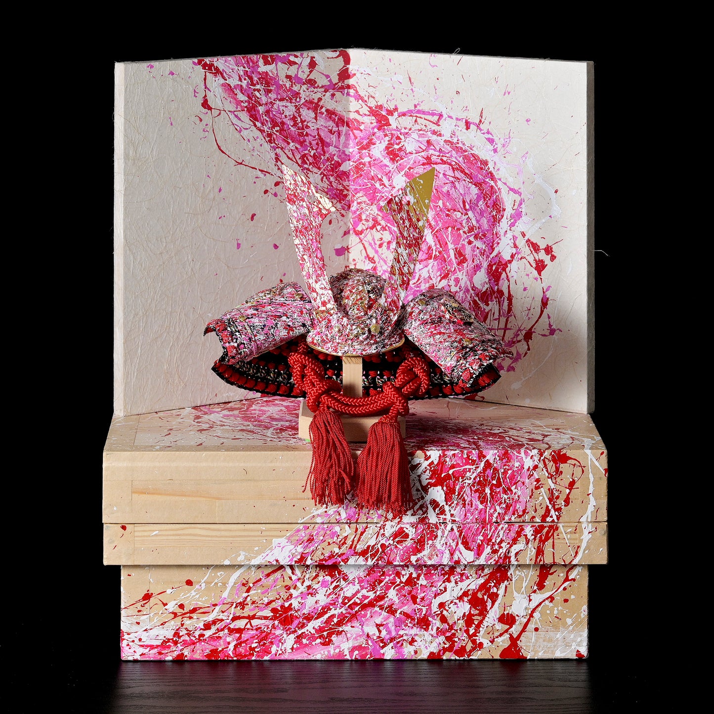 シブキ兜　《珠玉》