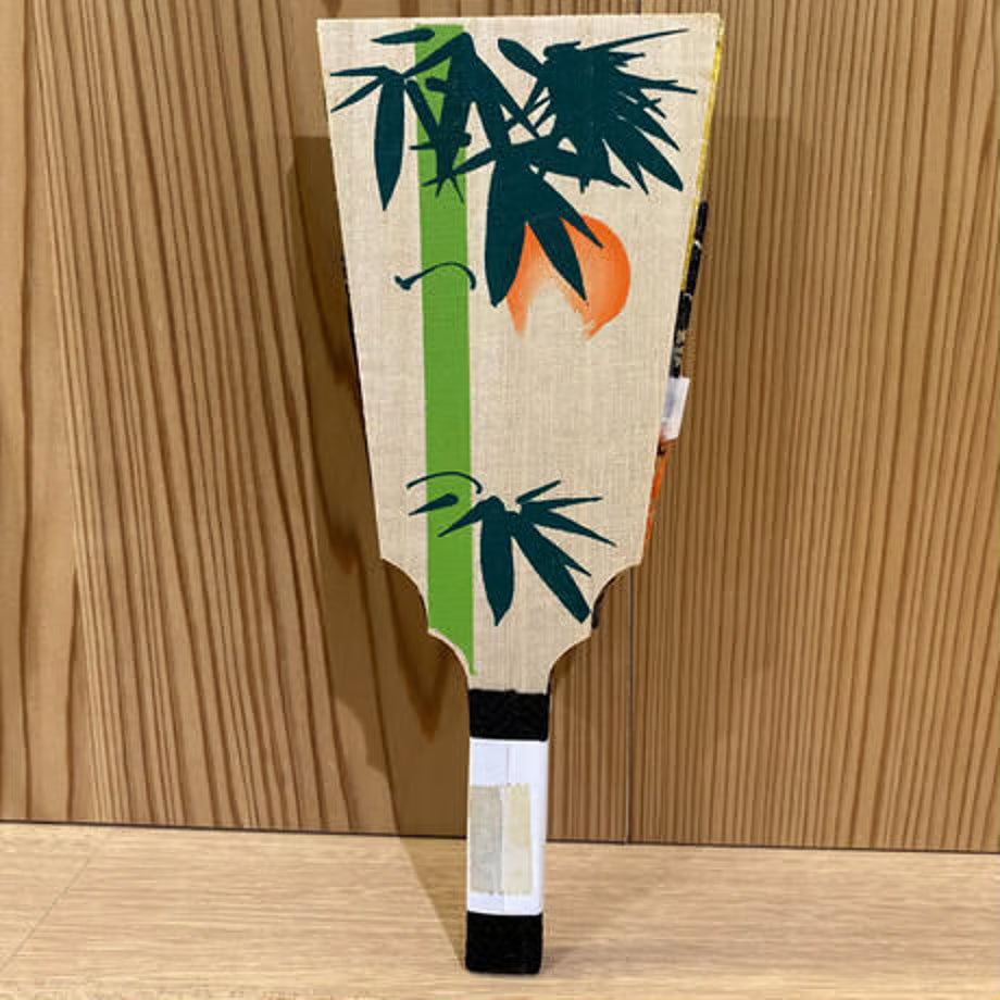 羽子板　浮世絵　7号写楽　鬼次　スタンド付