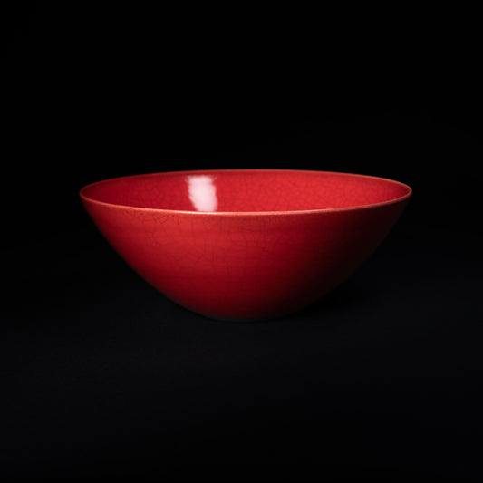 [Miyashita Shota] 36_bowl -syrup red- L 